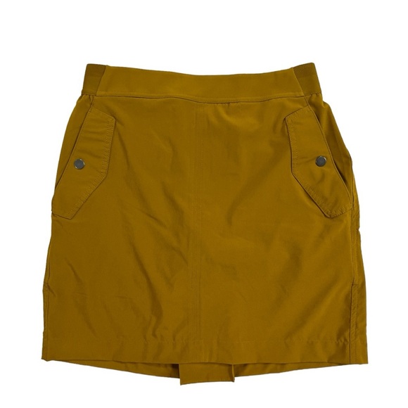 ATHLETA Vienna Cargo Skort size 6 in Brass Yellow - Picture 6 of 11